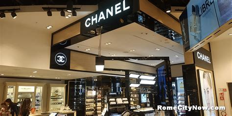 chanel fiumicino airport